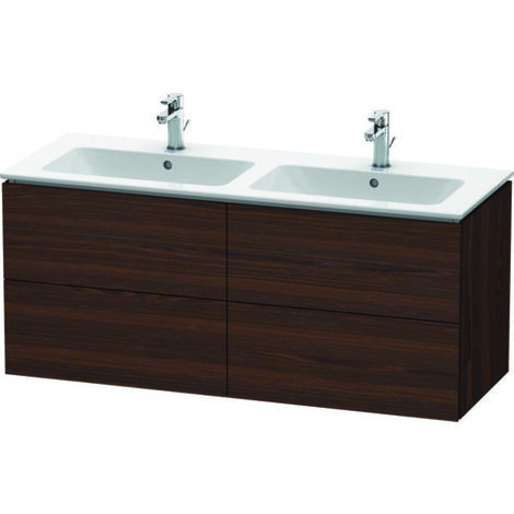 Duravit L-Cube Meuble sous-lavabo suspendu, 4 tiroirs, largeur :