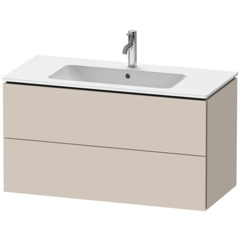 Duravit L-Cube Meuble sous-lavabo suspendu, largeur 1020mm,