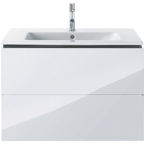 Duravit L-Cube Meuble sous-lavabo suspendu, largeur 820mm,
