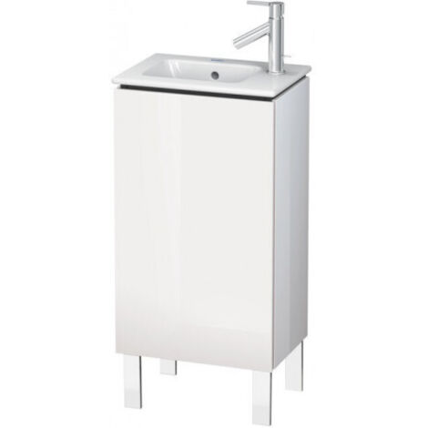 Duravit L-Cube Meuble sous-lavabo vertical, 1 porte, charnière à