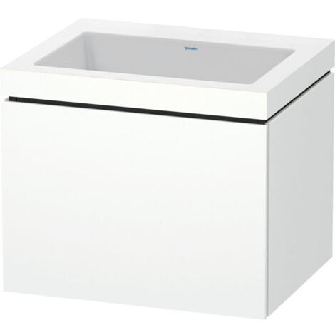 Duravit L-Cube meuble vasque c-bonded avec socle, suspendue au