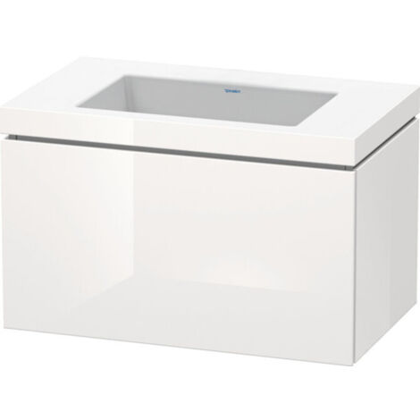 Duravit L-Cube meuble vasque c-bonded avec socle, suspendue au