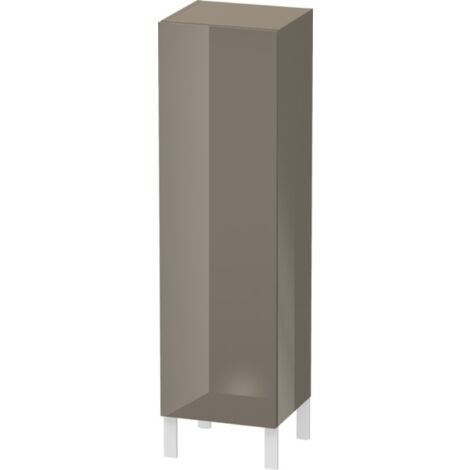 Duravit L-CUBE mobile 400x363x1320mm apertura sinistra flanella grigio lucido
