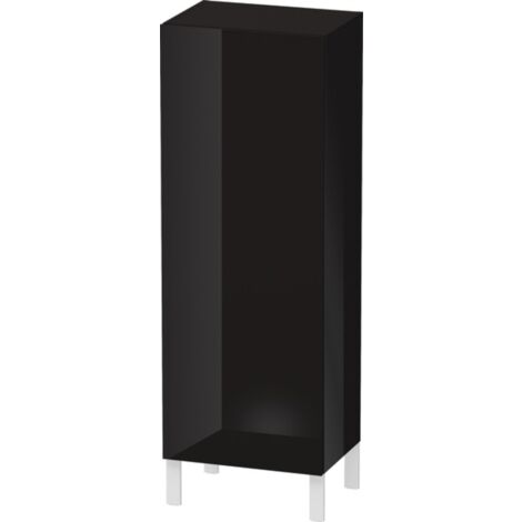 Duravit L-CUBE mobile 500x363x1320mm apertura sinistra nero lucido