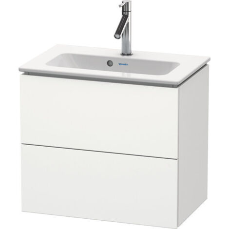 Duravit L-CUBE Mobile lavabo compatto 550x620x391mm bianco opaco