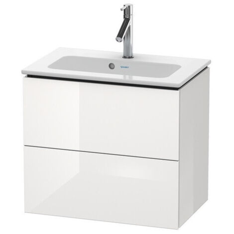 Duravit L-CUBE Mobile lavabo compatto 550x620x391mm noce scuro