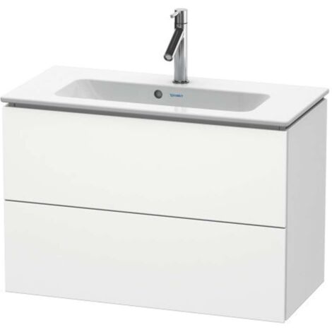 Duravit L-CUBE Mobile lavabo compatto 550x820x391mm bianco opaco