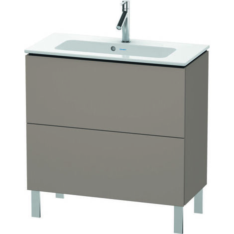 Duravit L-CUBE Mobile lavabo compatto 704x820x391mm basalto opaco