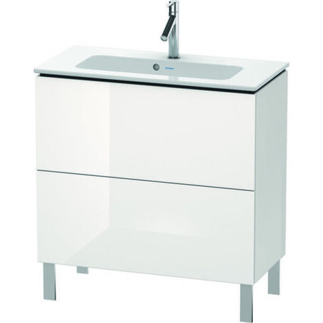 Duravit L-CUBE Mobile lavabo compatto 704x820x391mm bianco lucido