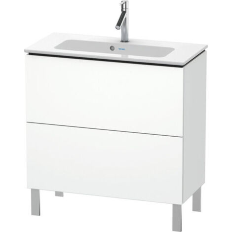 Duravit L-CUBE Mobile lavabo compatto 704x820x391mm bianco opaco
