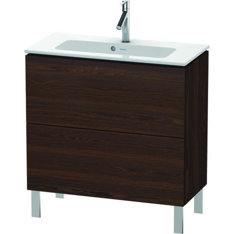 Duravit L-CUBE Mobile lavabo compatto 704x820x391mm noce geb