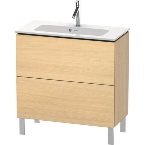 Duravit L-CUBE Mobile lavabo compatto 704x820x391mm Rovere mediterraneo