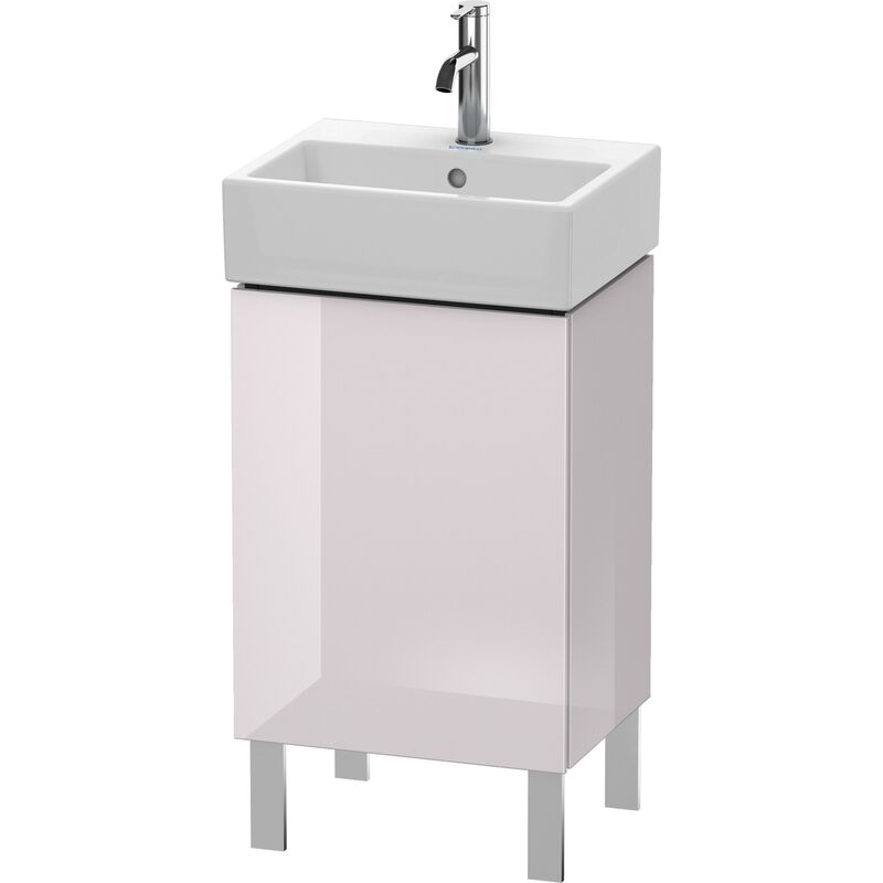 

Duravit L-Cube Módulo de lavabo vertical, 1 puerta, con bisagra a la izquierda, 43,4x34,1 cm, para Vero Air 072445, color: Laca blanca lila alto