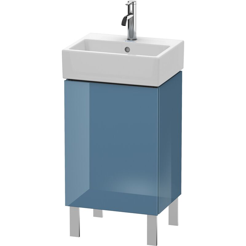 

Duravit L-Cube Módulo de lavabo vertical, 1 puerta, con bisagra a la izquierda, 43,4x34,1 cm, para Vero Air 072445, color: Laca de alto brillo Stone