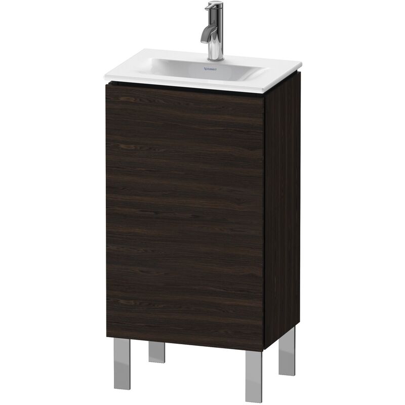 

Duravit L-Cube Módulo de lavabo vertical LC6580, 440x311 mm, 1 puerta, con bisagra a la derecha, para Viu 073345, color: Nogal cepillado Chapa de