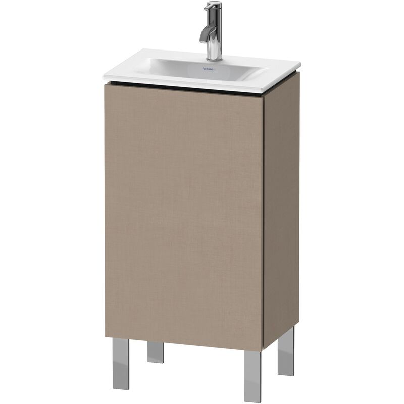 

Duravit L-Cube Módulo de lavabo vertical LC6580, 440x311 mm, 1 puerta, con bisagra a la izquierda, para Viu 073345, color: lino - LC6580L7575