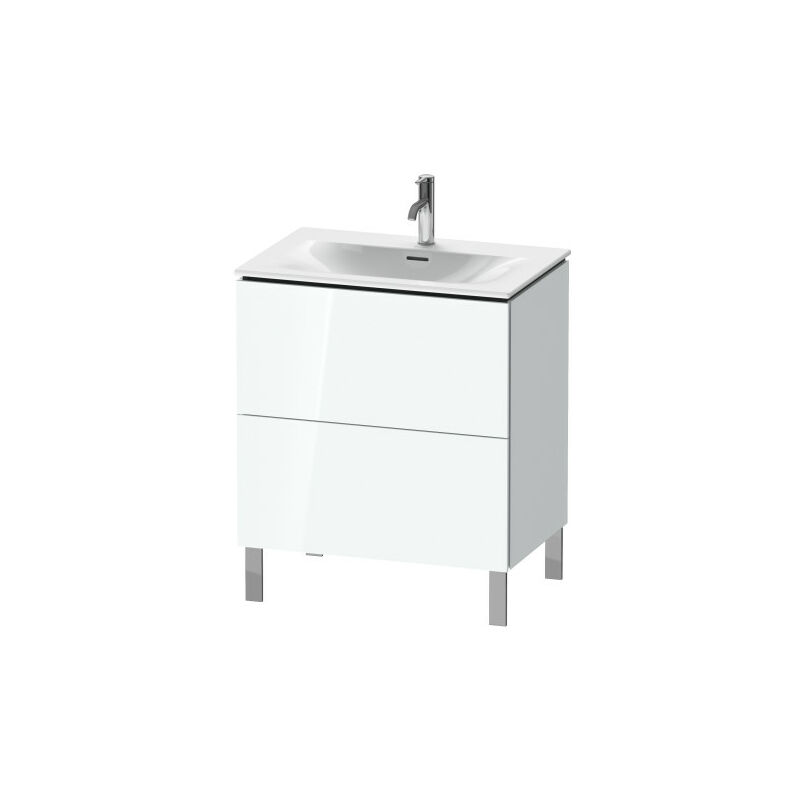 

Duravit L-Cube Módulo de lavabo vertical LC6596, 720x481 mm, 2 cajones, para Viu 234473, color: Decoración Castaño Oscuro - LC659605353