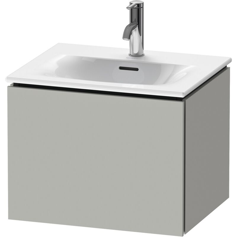 

Duravit L-Cube Módulo mural LC6134, 520x421 mm, 1 extraíble, para Viu 234453, color: Concreto Gris - LC613400707