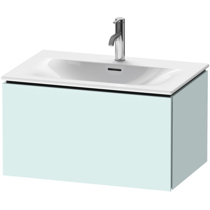 

Duravit L-Cube Módulo mural LC6136, 720x481 mm, 1 extraíble, para Viu 234473, color: Azul claro mate - LC613600909