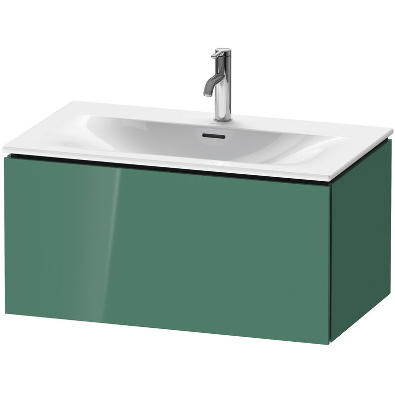 

Duravit L-Cube Módulo mural LC6137, 820x481 mm, 1 extraíble, para Viu 234483, color: Jade laca alto brillo - LC613700303