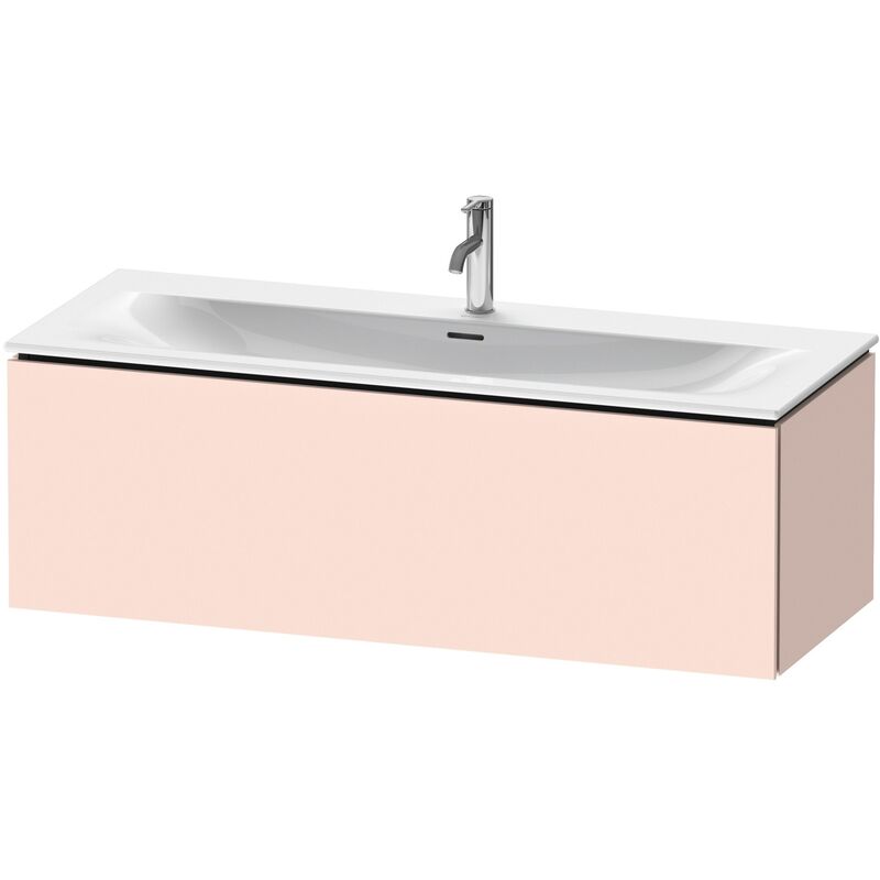 

Duravit L-Cube Módulo mural LC6139, 1220x481 mm, 1 extraíble, para Viu 234412, color: Albaricoque Perla seda laca mate - LC613902020