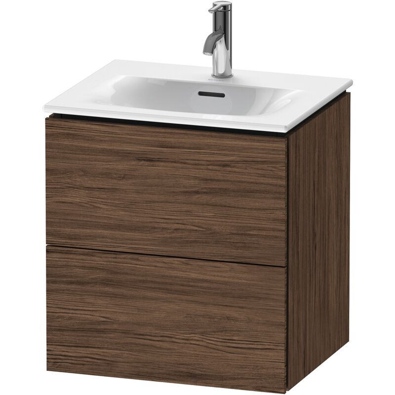 

Duravit L-Cube Módulo mural LC6304, 520x421 mm, 2 cajones, para Viu 234453, color: Nogal Oscuro - LC630402121