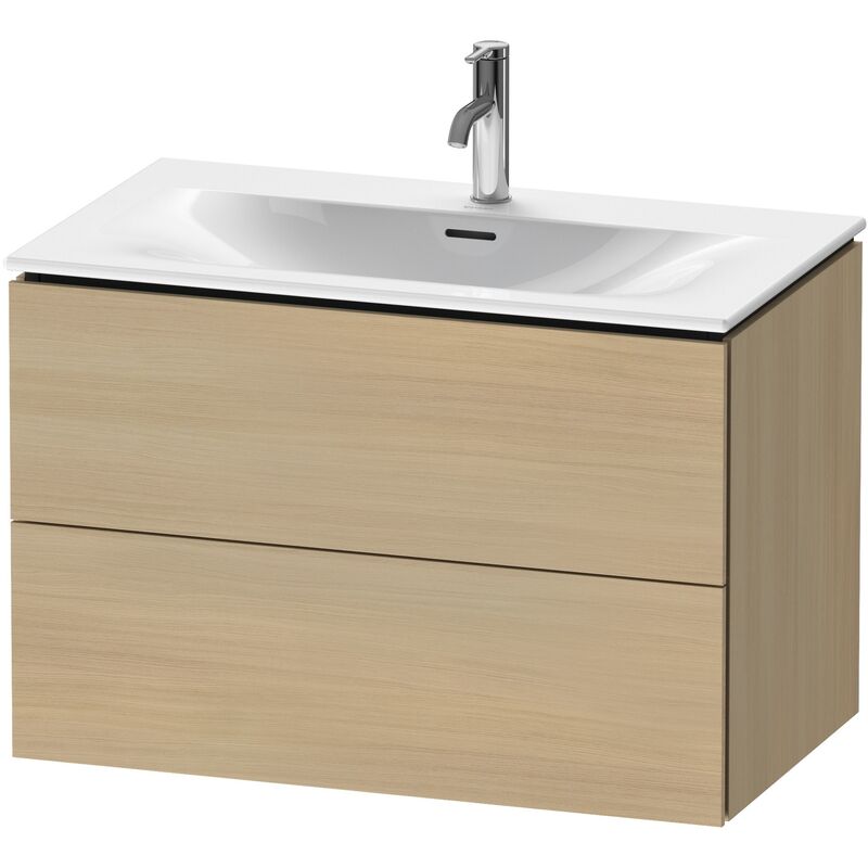 

Duravit L-Cube Módulo mural LC6307, 820x481 mm, 2 cajones, para Viu 234483, color: Roble mediterráneo Chapa de madera auténtica - LC630707171