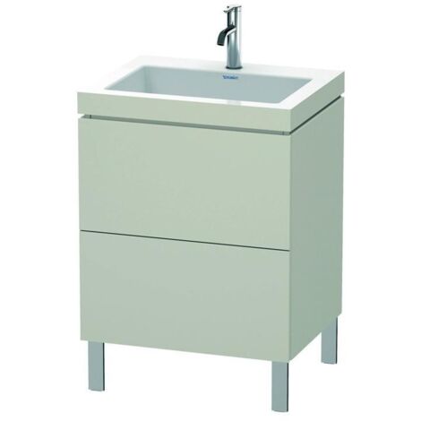 Duravit L-Cube Möbelwaschtisch c-bonded mit Unterbau