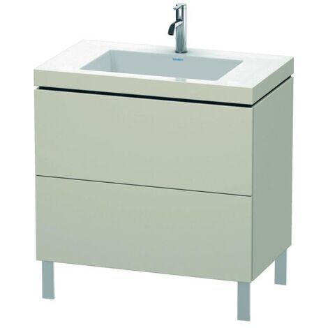 Duravit L-Cube Möbelwaschtisch c-bonded mit Unterbau