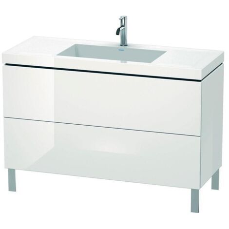 Duravit L-Cube Möbelwaschtisch c-bonded mit Unterbau