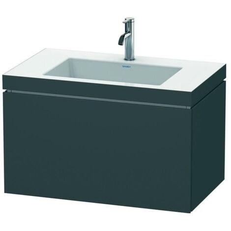 Duravit L-Cube Möbelwaschtisch c-bonded mit Unterbau wandhängend,