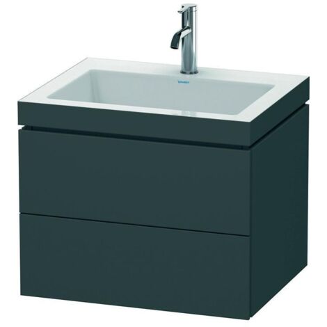 Duravit L-Cube Möbelwaschtisch c-bonded mit Unterbau wandhängend,