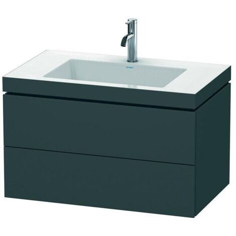 Duravit L-Cube Möbelwaschtisch c-bonded mit Unterbau wandhängend,