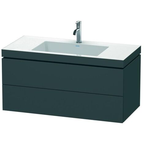 Duravit L-Cube Möbelwaschtisch c-bonded mit Unterbau wandhängend,