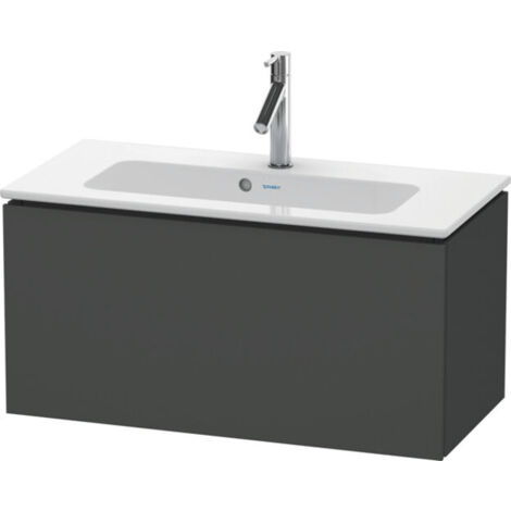 Duravit L-CUBE Mueble bajo lavabo compacto 400x820x391mm grafito mate