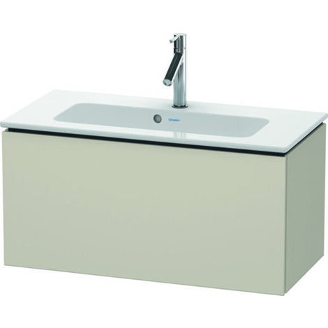 Duravit L-CUBE mueble bajo lavabo compacto 400x820x391mm taupe