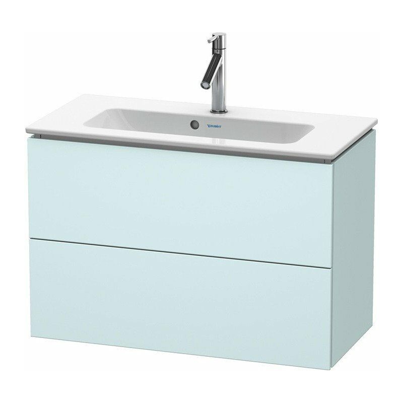 

Duravit L-CUBE Mueble bajo lavabo compacto 550x820x391mm Azul claro mate