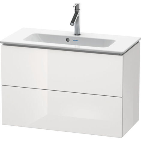 Duravit L-CUBE mueble bajo lavabo compacto 550x820x391mm blanco brillante