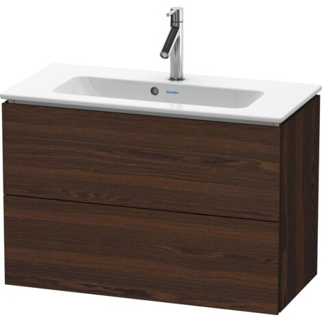 Duravit L-CUBE mueble bajo lavabo compacto 550x820x391mm nogal geb