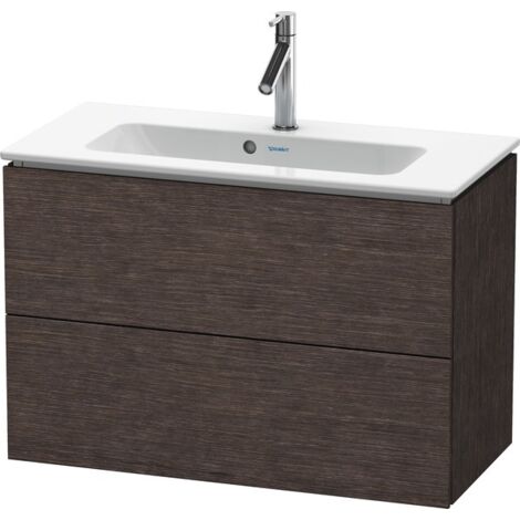 Duravit L-CUBE mueble bajo lavabo compacto 550x820x391mm roble