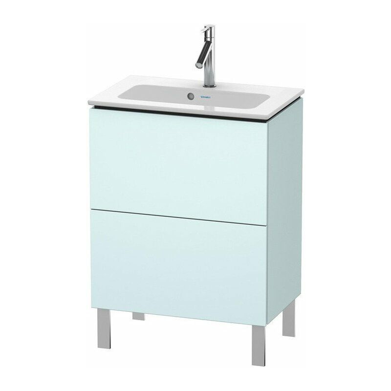 

Duravit L-CUBE Mueble bajo lavabo compacto 704x620x391mm Azul claro mate