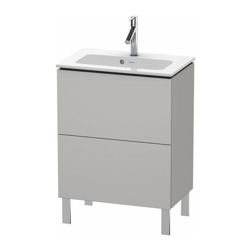 

Duravit L-CUBE mueble bajo lavabo compacto 704x620x391mm hormigón