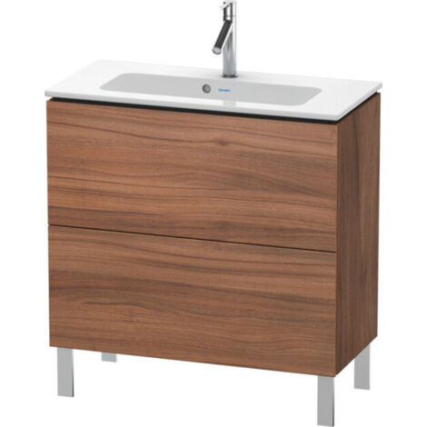 Duravit L-CUBE mueble bajo lavabo compacto 704x820x391mm nogal natural