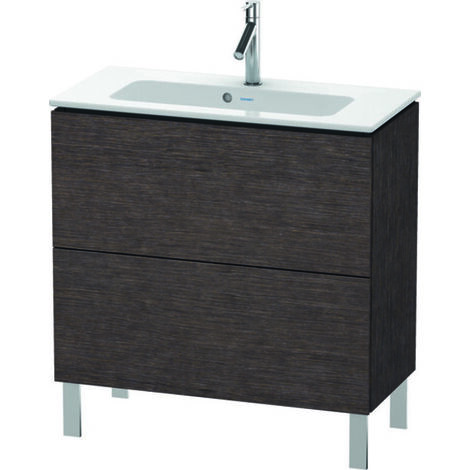 Duravit L-CUBE mueble bajo lavabo compacto 704x820x391mm roble