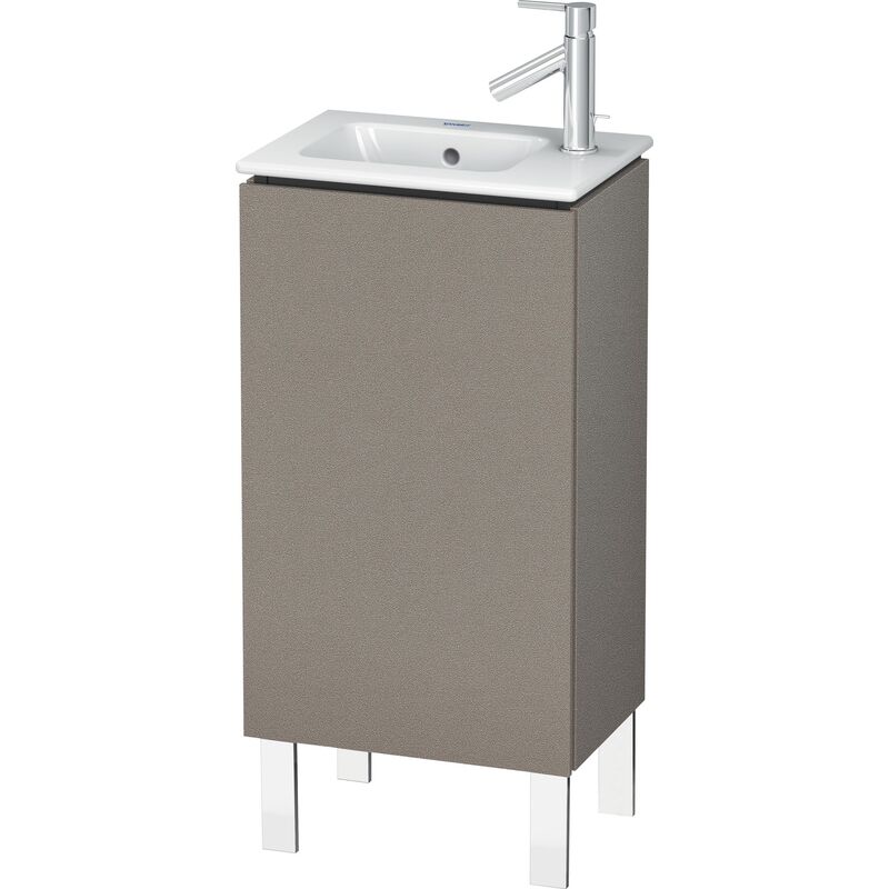 

Duravit L-Cube Mueble de aseo vertical, 1 puerta, con bisagra a la izquierda, 420mm, para Me by Starck 072343, color: Terra Mate - LC6273L1414