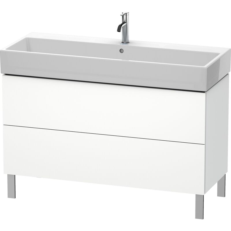 

Duravit L-Cube Mueble de aseo vertical 118,4 x 45,9 cm, 2 extraíbles, para Vero Air 235012, color: Blanco Mate Decoración - LC677901818