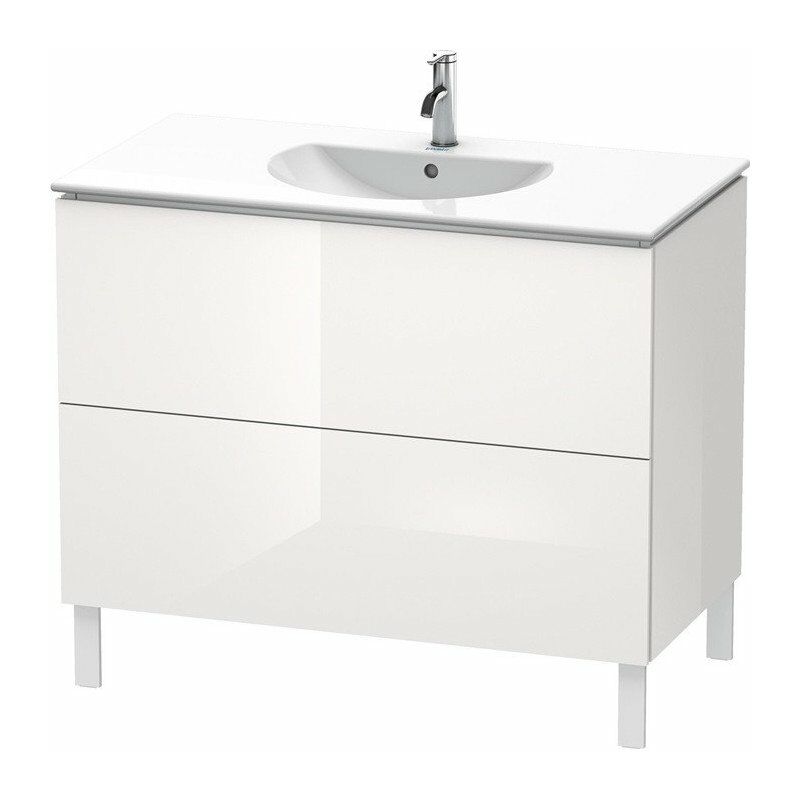 

Duravit - Mueble de baño L-CUBE 534x1020x704mm blanco brillo falta