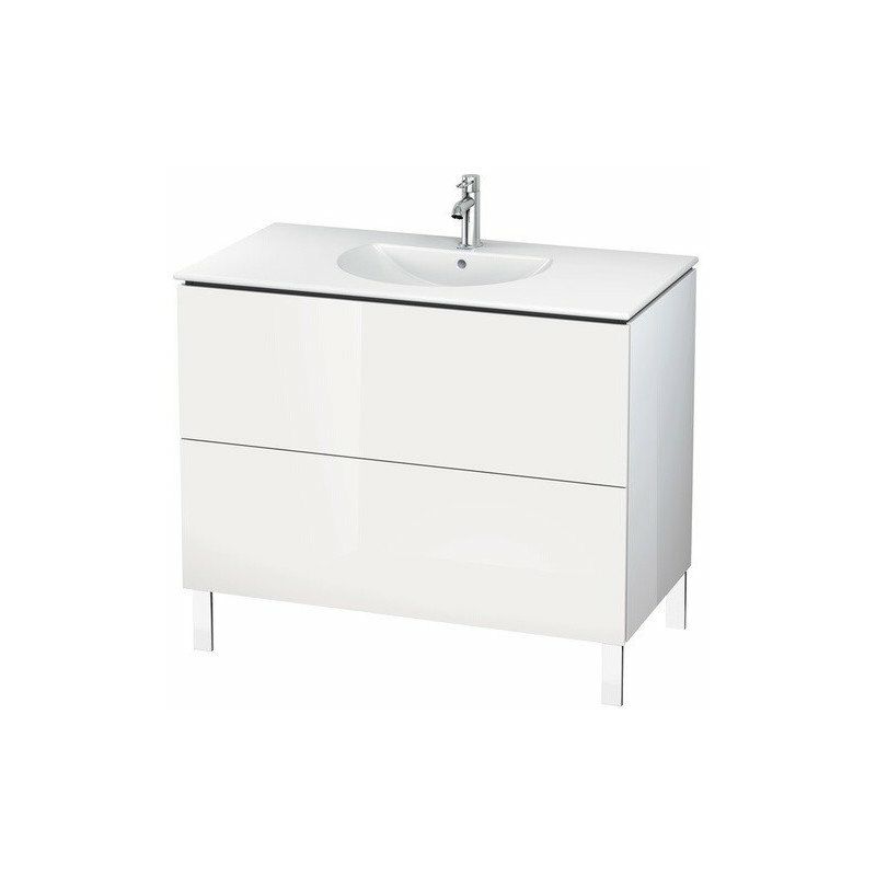 

Duravit - Mueble bajo lavabo L-CUBE 534x1020x704mm azul piedra brillante