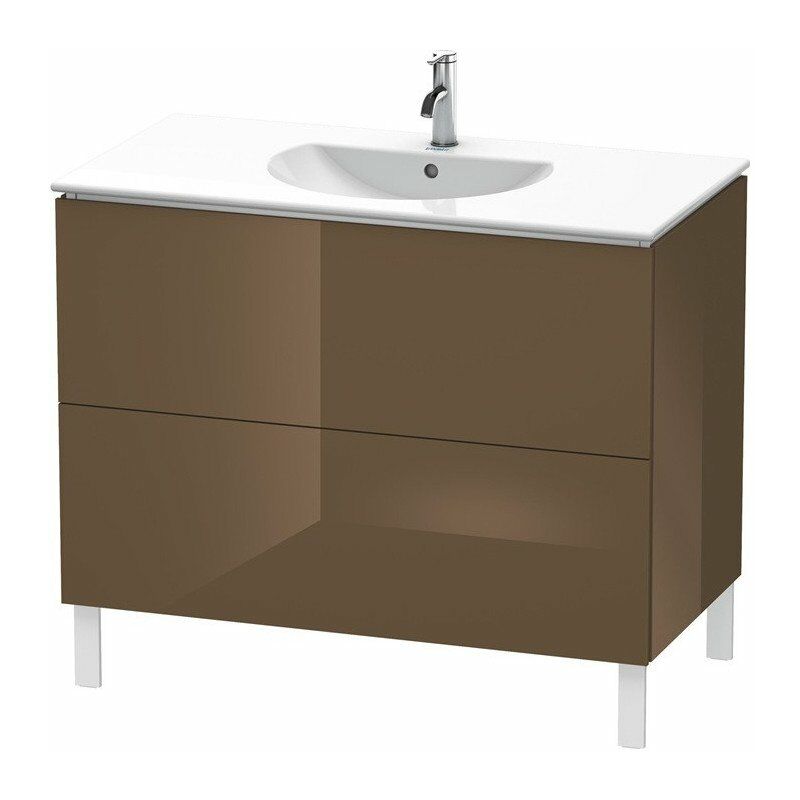 

Duravit - Mueble bajo lavabo L-CUBE 534x1020x704mm marrón oliva brillo intenso