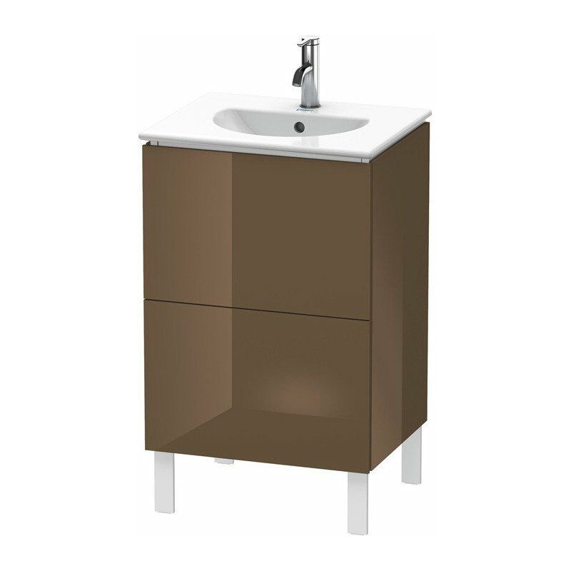 

Duravit - Mueble bajo lavabo L-CUBE 419x520x704mm marrón oliva brillo intenso